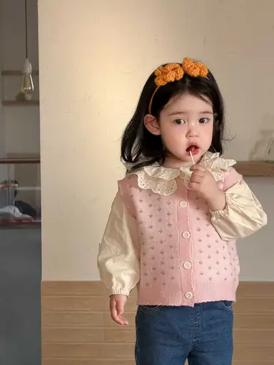 ピンクベスト