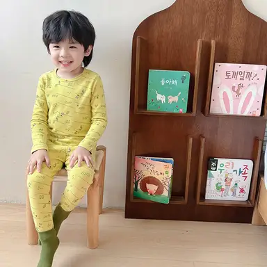 イエロー上下セット