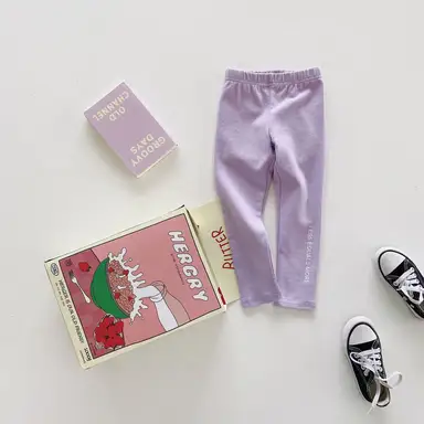 パープル レギンス