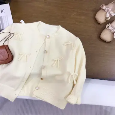 アイボリーカーディガン