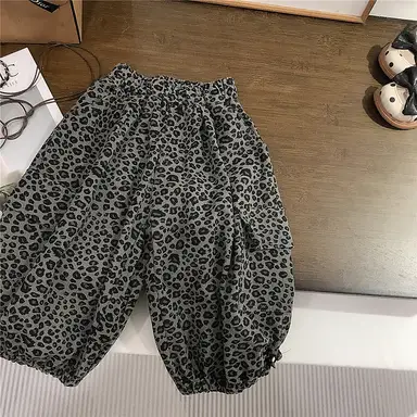 グレーカーディガン＋トップスセット（パンツ付き）