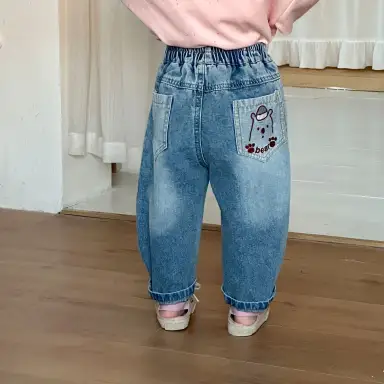 ミディアムデニムパンツ