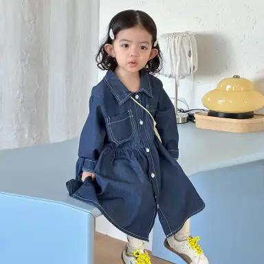 デニムワンピース