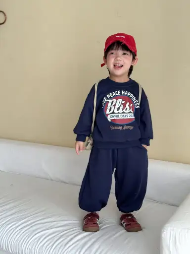 ネイビー 上下セット