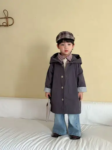 ダークグレー アウター