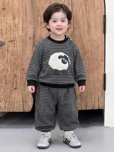 ブラック 上下セット