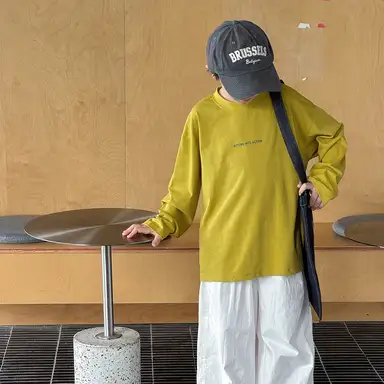 イエロー トップス