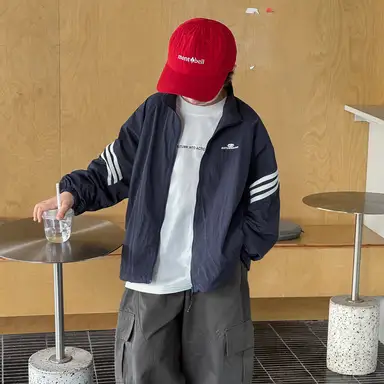 ネイビー アウター