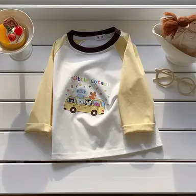 イエロー 袖 トップス