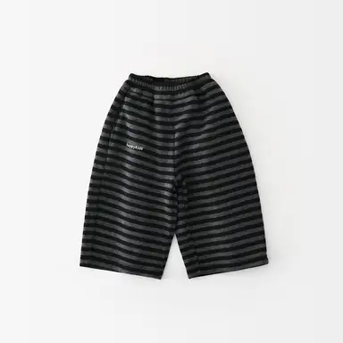 ブラックストライプパンツ