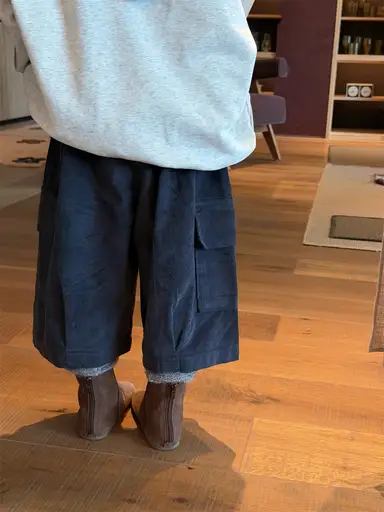 ネイビー パンツ