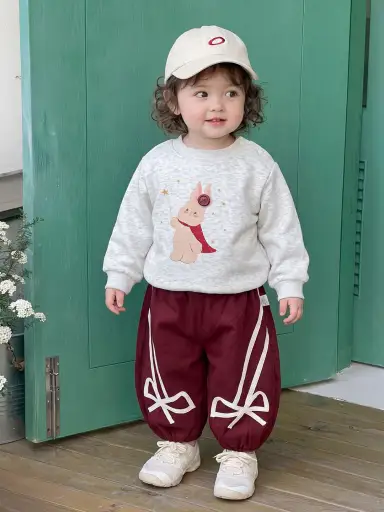 グレー トップス＋パンツセット