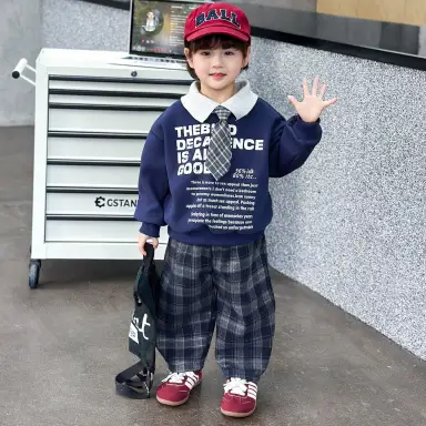 ネイビー 上下セット