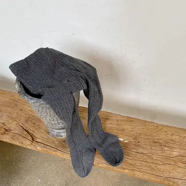 ダークグレー レギンス