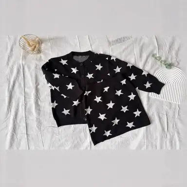 ブラック カーディガン＋スカートセット