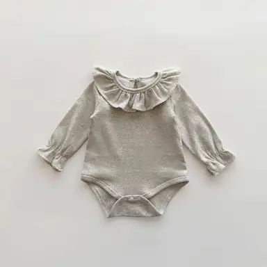 グレー ロンパース