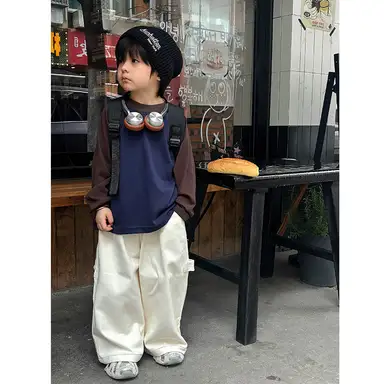 ネイビー トップス