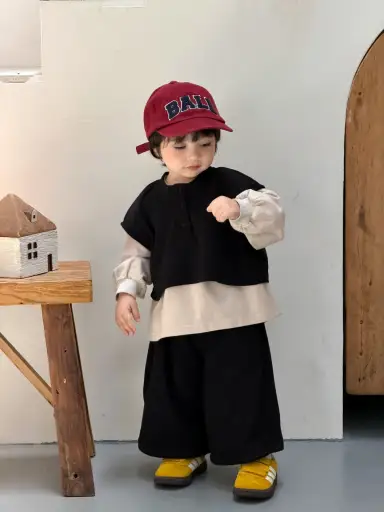 ブラックベスト＋パンツセット