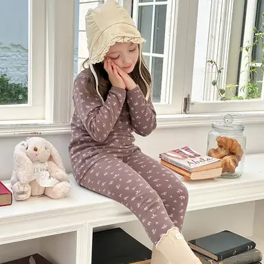 ブラウン 上下セット