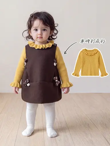イエロー トップス