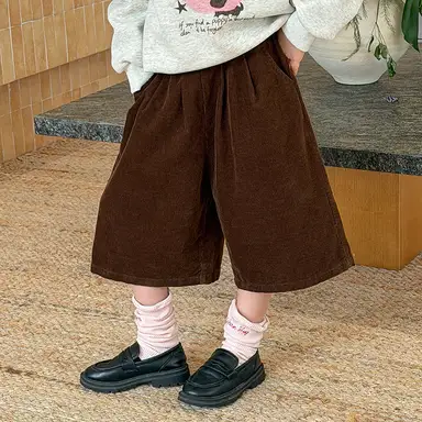 ブラウン パンツ