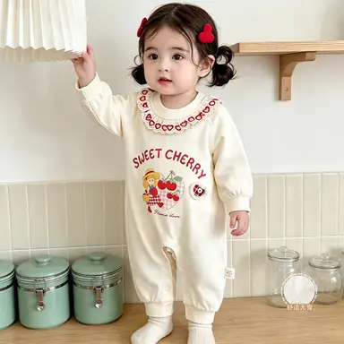 アイボリー カバーオール