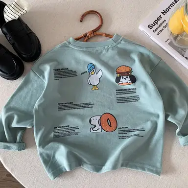 ブルー トップス