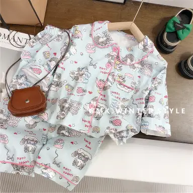 ブルー 上下セット