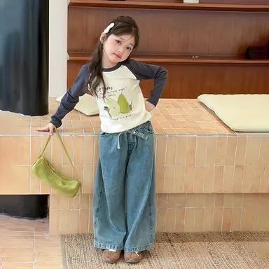 グレー袖
