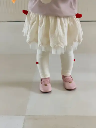 アイボリー スカート レギンス