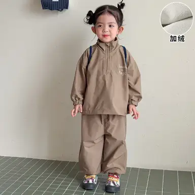 ブラウン 上下セット