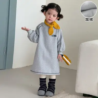 グレー ワンピース