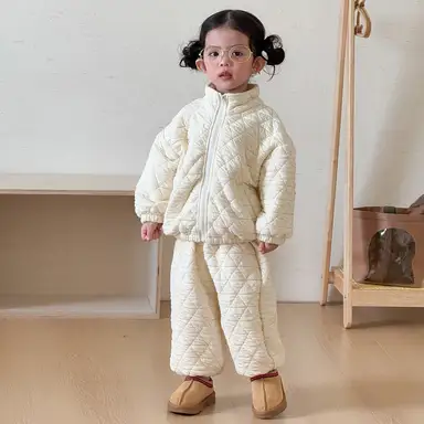 アイボリー 上下セット