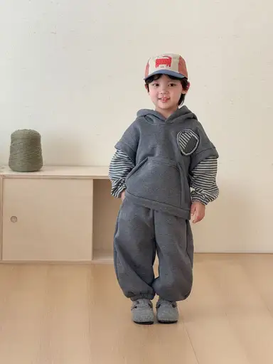 グレー 上下セット