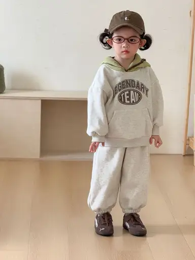 グレー 上下セット