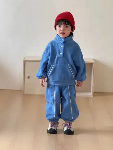 ブルー 上下セット