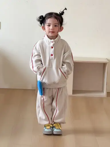 アイボリー 上下セット