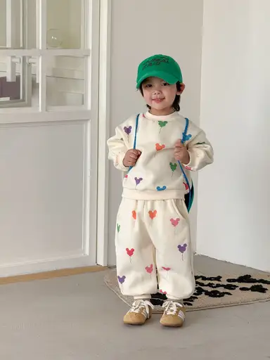 アイボリー 上下セット