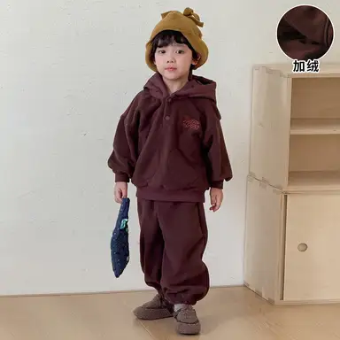 ブラウン 上下セット