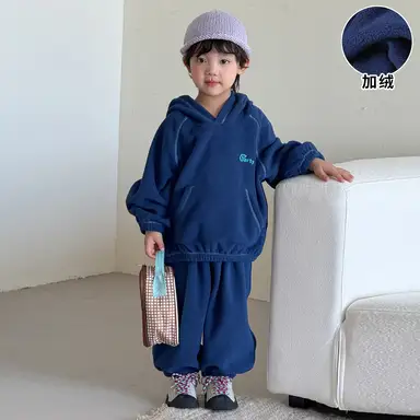 ブルー 上下セット
