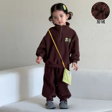 ブラウン 上下セット