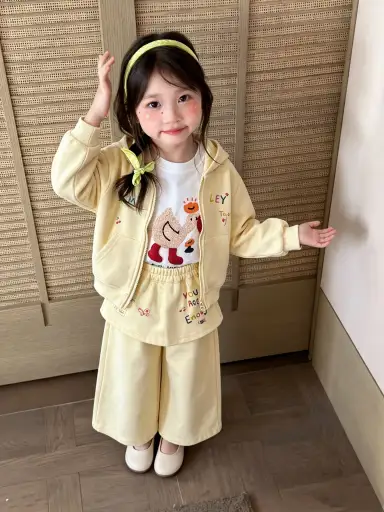 イエロー上下セット