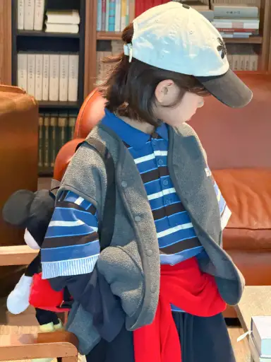グレー ベスト