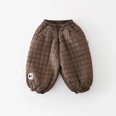 ブラウン パンツ