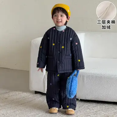 ネイビー 上下セット