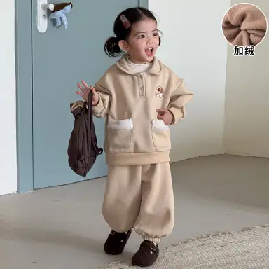ベージュ 上下セット