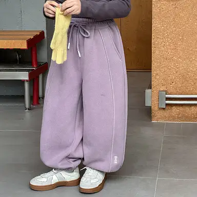パープル パンツ