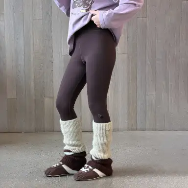 ブラウン レギンス