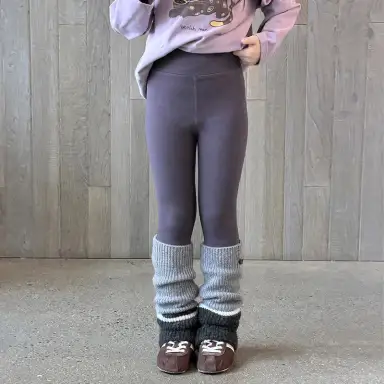 グレー レギンス