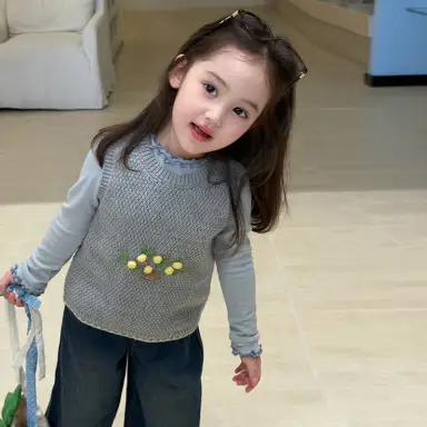 グレー ベスト